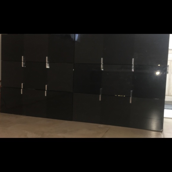 Brand new Black 6 Draw dresser for sale - Picture 1 of 5